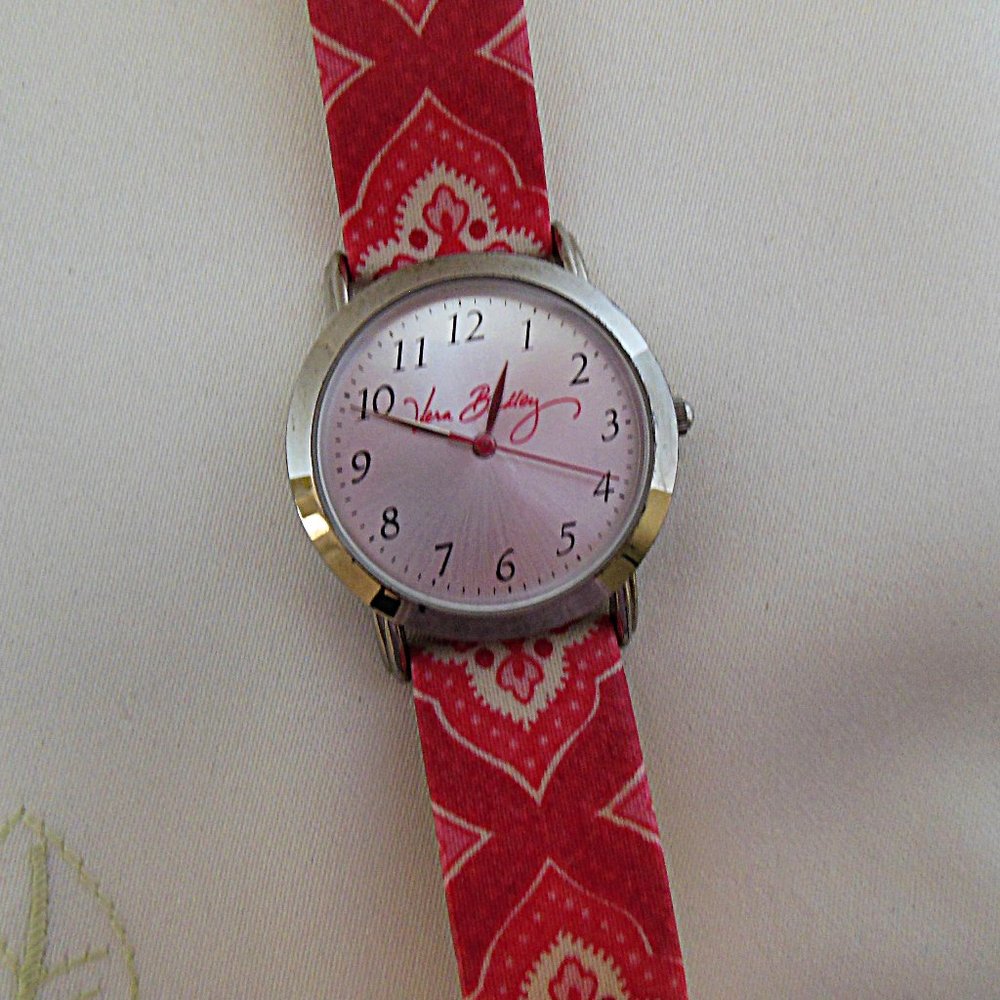 Vera Bradley "Nantucket Red" Wristwatch